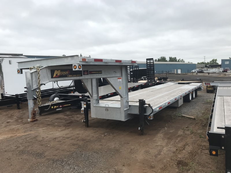 Cargo, Utility Trailers  2025 Miska 15 Ton Galvanized Equipment Float Photo